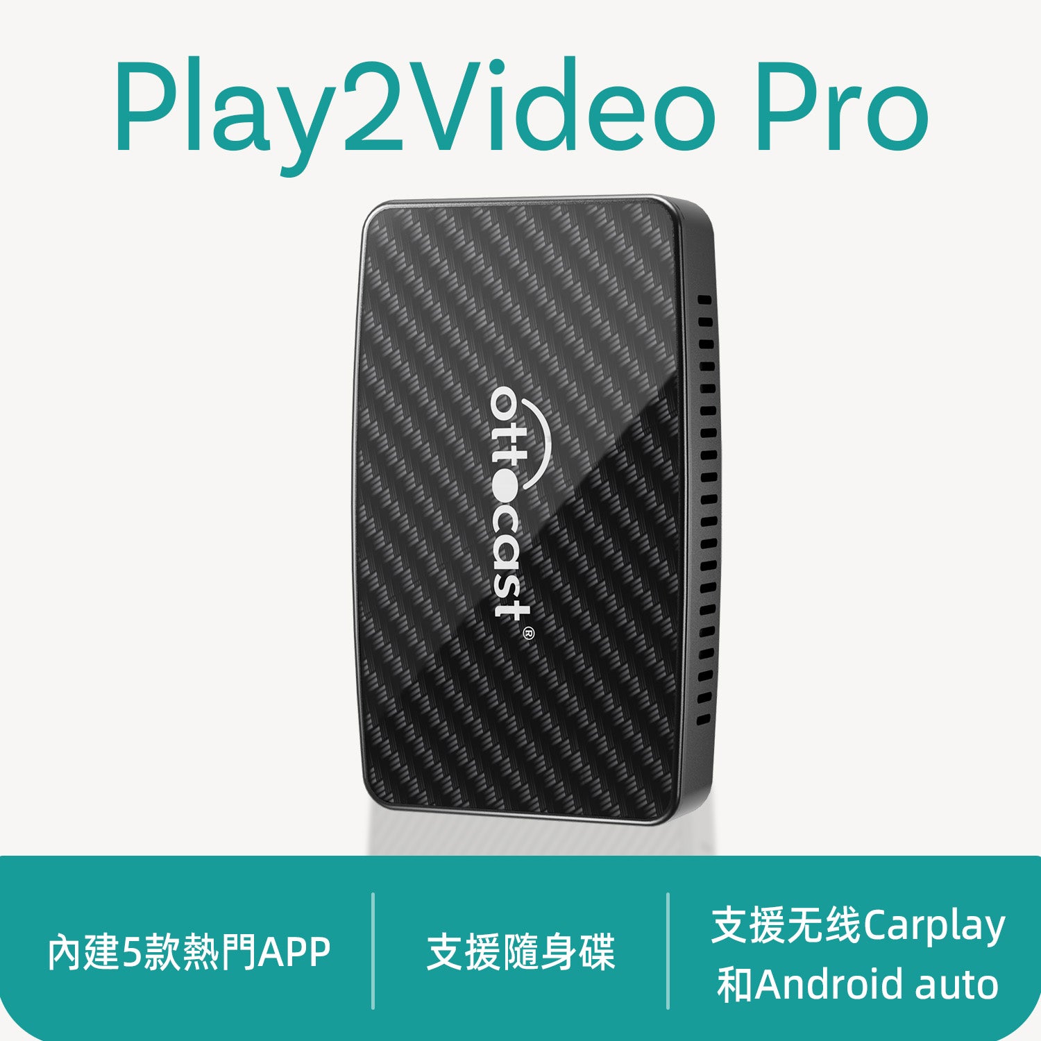 Play2Video Pro  Carplay/Android及影片一體機