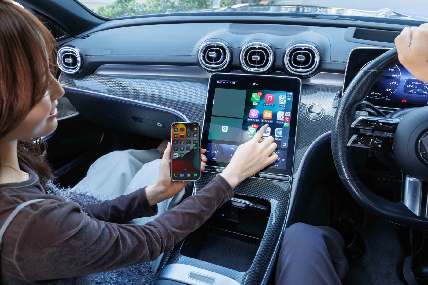 <h4>3.享受無線的CarPlay/Android Auto體驗</h4>