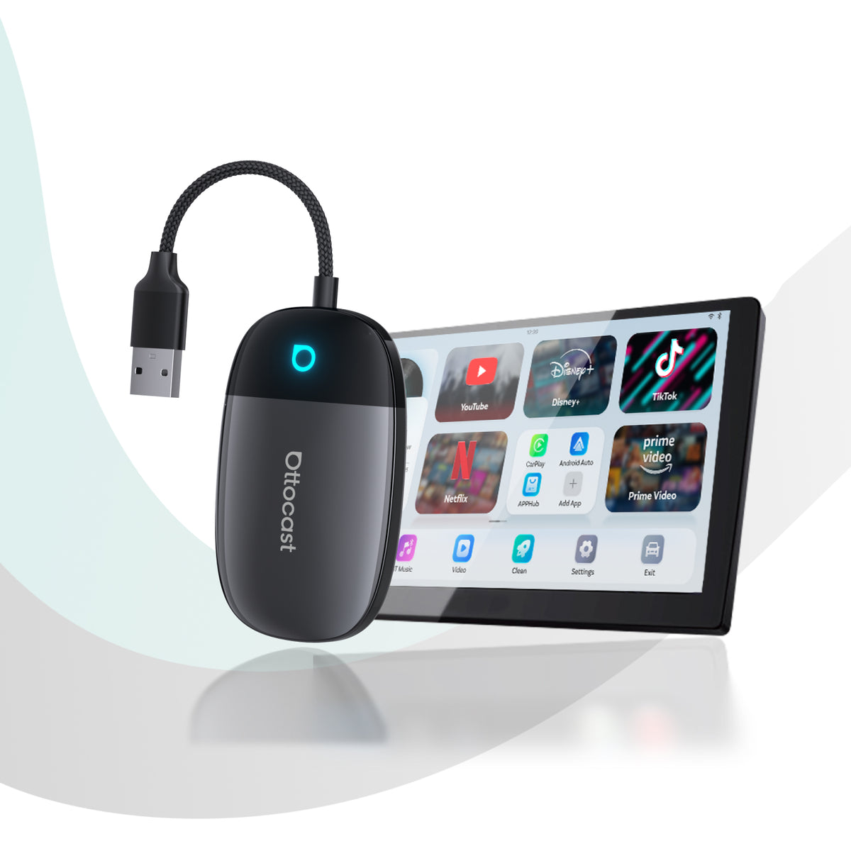 Play2Video X 官網限定 無線CarPlay / Android Auto 及影片應用一體化接收器