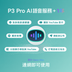 P3 Pro AI語音服務
