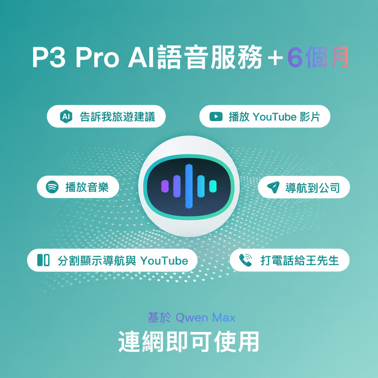 P3 Pro AI語音服務